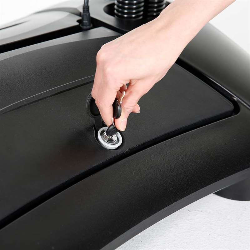 Wind-LED Pro Kundenstopper mit Wasserbasis – A1 Format | Inkl. Akku | Wetterfest & Beleuchtet (Schwarz)