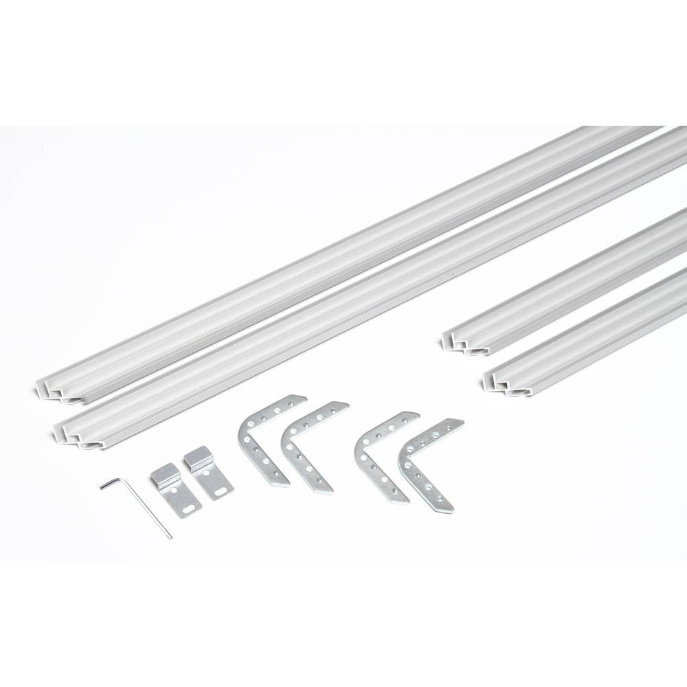 Textilspannrahmen 22 mm Aluminium Wandrahmen mit Silikonkeder | Einseitig & Elegant