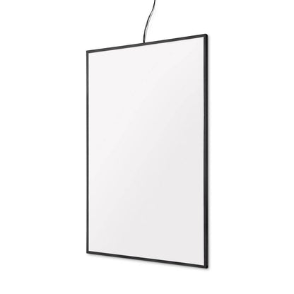 LED Posterrahmen A2 – Schwarzes Slim-Design zur Wandmontage (42 x 59,4 cm)