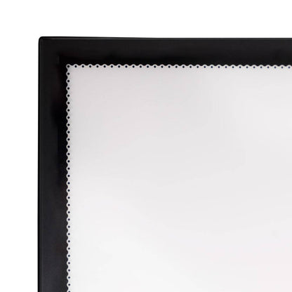LED Posterrahmen A2 – Schwarzes Slim-Design zur Wandmontage (42 x 59,4 cm)