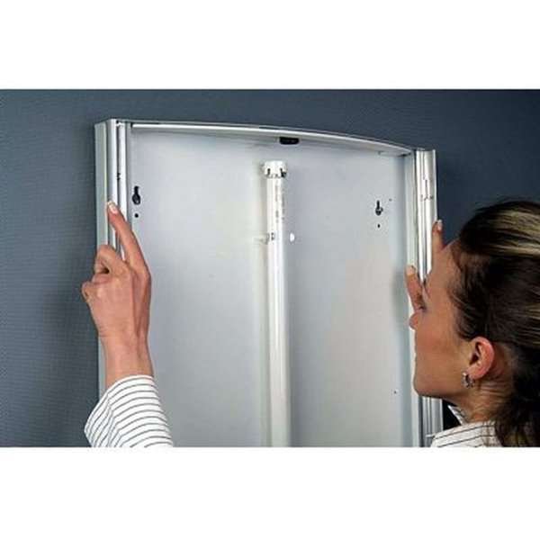 LED Menüboard Leuchtkasten – Einseitig & Gewölbt  | Innenbereich