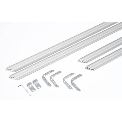 Textilspannrahmen  22 mm Aluminium Wandrahmen mit Silikonkeder | Einseitig & Elegant