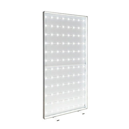 LED Textilspannrahmen mit Füßen – Einseitig beleuchtet 85x200cm