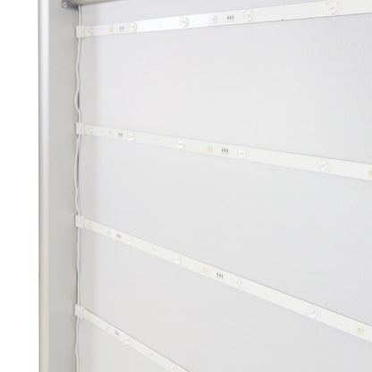 LED Textilspannrahmen mit Füßen – Einseitig beleuchtet 85x200cm
